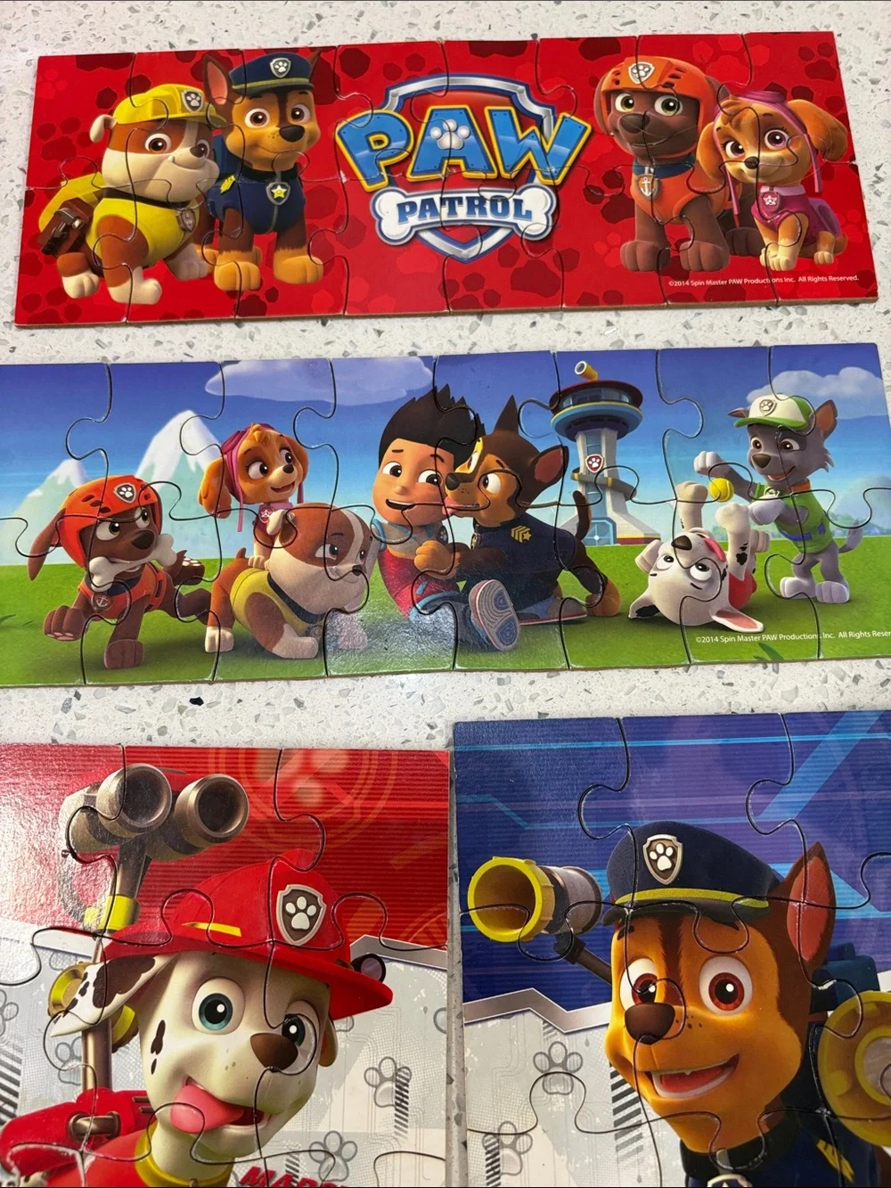 Paw Patrol four colorful
